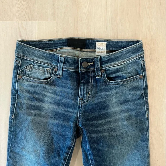 Buckle Black Candiani Denim Fit No. 53 Mid Rise Skinny Size 25 Made in Italy - Picture 3 of 13